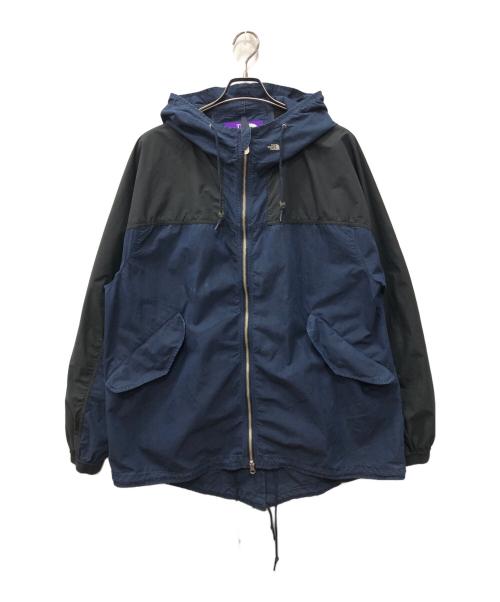 THE NORTHFACE PURPLELABEL（ザ・ノースフェイス パープルレーベル）THE NORTHFACE PURPLELABEL (ザ・ノースフェイス パープルレーベル) Indigo Mountain Wind Jacket ネイビー サイズ:XLの古着・服飾アイテム