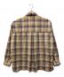 AURALEE (オーラリー) SUPER LIGHT WOOL CHECK SHIRTS ベージュ×ネイビー サイズ:5：18000円