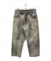 ANCELLM（アンセルム）の古着「SELVEDGE TAPERED 5P BLACK DENIM PANTS」｜グレー
