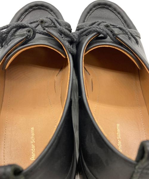 HENDER SCHEME（エンダースキーマ）HENDER SCHEME (エンダースキーマ) tirolean チロリアンシューズ ブラック サイズ:SIZE 7の古着・服飾アイテム
