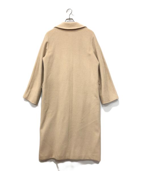 MaxMara（マックスマーラ）MaxMara (マックスマーラ) ダブルブレストキャメルコート ベージュ サイズ:42の古着・服飾アイテム