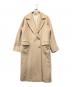 MaxMara（マックスマーラ）の古着「ダブルブレストキャメルコート」｜ベージュ