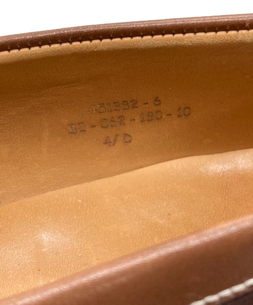 J.M.WESTON（ジェイエムウエストン）J.M.WESTON (ジェイエムウエストン) シグニチャーローファー ブラウン×ベージュ サイズ:SIZE 4/Dの古着・服飾アイテム