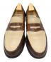 J.M.WESTON (ジェイエムウエストン) シグニチャーローファー ブラウン×ベージュ サイズ:SIZE 4/D：35000円