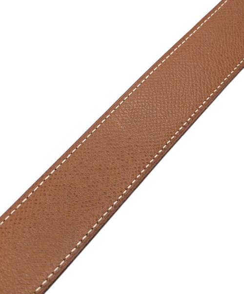 HERMES（エルメス）HERMES (エルメス) コンスタンス Hバックルベルト ブラック×ゴールドの古着・服飾アイテム