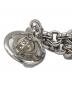 中古・古着 Vivienne Westwood (ヴィヴィアンウエストウッド) ミルククラウン ブレスレットウォッチ シルバー×ブルー：20000円
