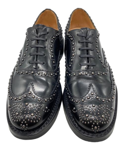 CHURCH'S（チャーチ）CHURCH'S (チャーチ) Burwood 2S スタッズブローグシューズ ブラック サイズ:size 5.5Fの古着・服飾アイテム