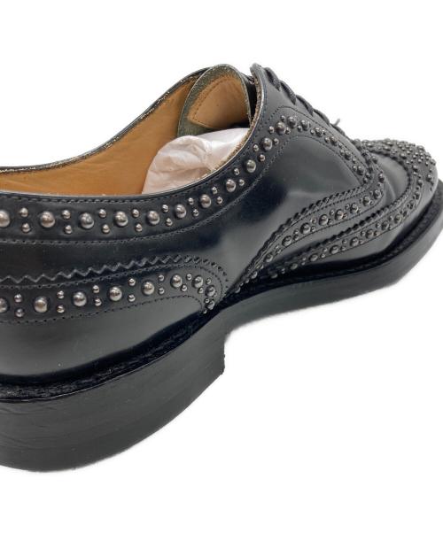 CHURCH'S（チャーチ）CHURCH'S (チャーチ) Burwood 2S スタッズブローグシューズ ブラック サイズ:size 5.5Fの古着・服飾アイテム