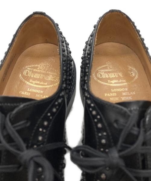 CHURCH'S（チャーチ）CHURCH'S (チャーチ) Burwood 2S スタッズブローグシューズ ブラック サイズ:size 5.5Fの古着・服飾アイテム