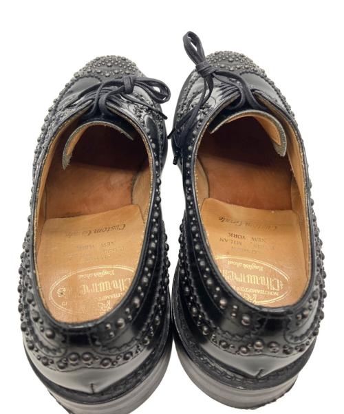 CHURCH'S（チャーチ）CHURCH'S (チャーチ) Burwood 2S スタッズブローグシューズ ブラック サイズ:size 5.5Fの古着・服飾アイテム