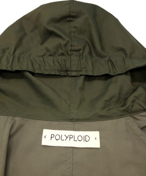 POLYPLOID（ポリプロイド）POLYPLOID (ポリプロイド) オーバーサイズパーカー グリーン サイズ:SIZE 3の古着・服飾アイテム