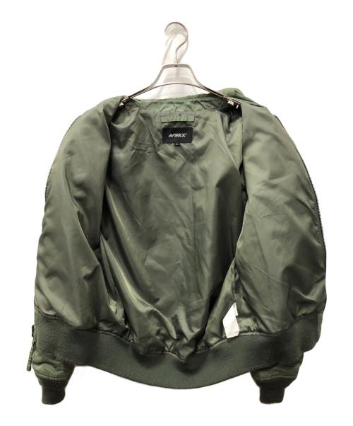 AVIREX（アヴィレックス）AVIREX (アヴィレックス) CWU-36P NEWYORK AIR NATIONAL GUARD フライトジャケット カーキ サイズ:SIZE Lの古着・服飾アイテム