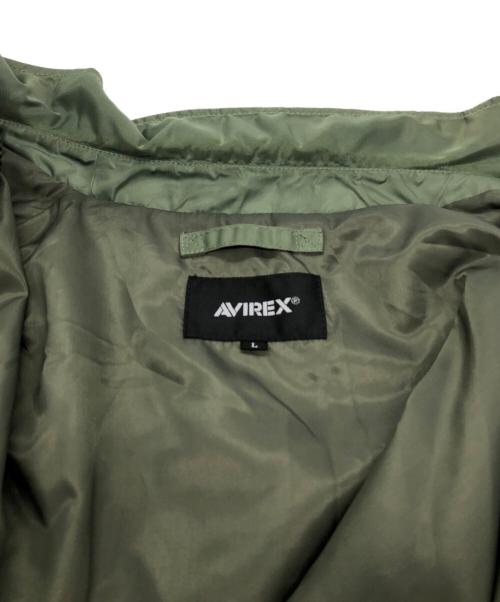 AVIREX（アヴィレックス）AVIREX (アヴィレックス) CWU-36P NEWYORK AIR NATIONAL GUARD フライトジャケット カーキ サイズ:SIZE Lの古着・服飾アイテム