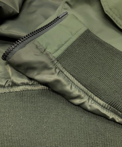 AVIREX（アヴィレックス）AVIREX (アヴィレックス) CWU-36P NEWYORK AIR NATIONAL GUARD フライトジャケット カーキ サイズ:SIZE Lの古着・服飾アイテム