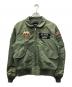 AVIREX（アヴィレックス）の古着「CWU-36P NEWYORK AIR NATIONAL GUARD フライトジャケット」｜カーキ