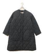 Traditional Weatherwearトラディショナルウェザーウェア）の古着「ARKLEY ZIP LONG キルティングコート」｜ブラック