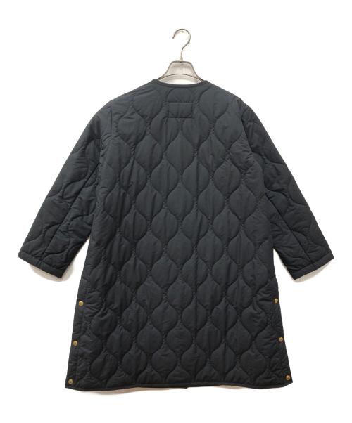 Traditional Weatherwear（トラディショナルウェザーウェア）Traditional Weatherwear (トラディショナルウェザーウェア) ARKLEY ZIP LONG キルティングコート ブラック サイズ:34の古着・服飾アイテム