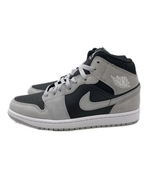 NIKE（ナイキ）NIKE (ナイキ) Air Jordan 1 Mid Light Smoke Grey グレー×ブラック サイズ:SIZE 26.5cmの古着・服飾アイテム