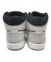 中古・古着 NIKE (ナイキ) Air Jordan 1 Mid Light Smoke Grey グレー×ブラック サイズ:SIZE 26.5cm：15000円