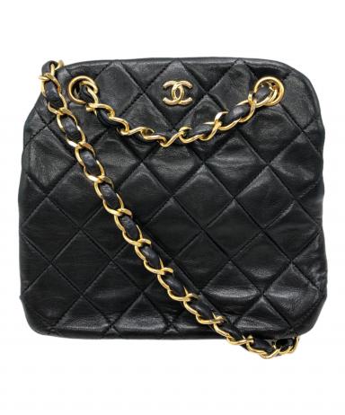 中古・古着通販】CHANEL (シャネル) マトラッセラムスキンがま口
