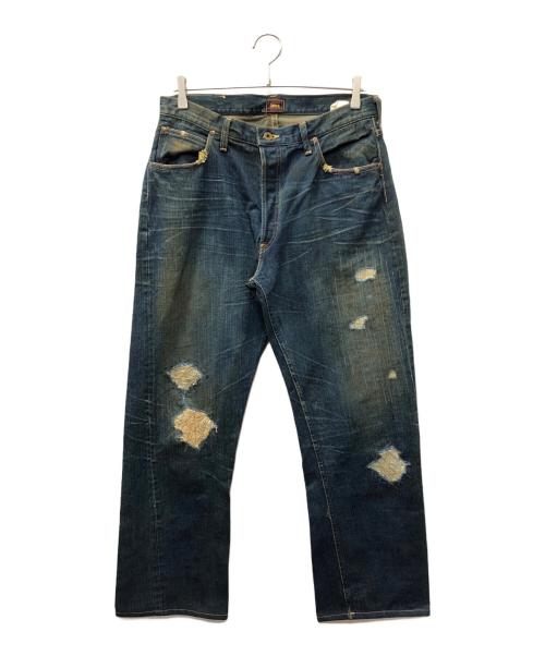 SUGAR CANE（シュガーケーン）SUGAR CANE (シュガーケーン) 1945B リペアデニムパンツ インディゴ サイズ:SIZE 34の古着・服飾アイテム