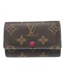 LOUIS VUITTON（ルイ ヴィトン）の古着「ミュルティクレ 6　キーケース」｜ブラウン
