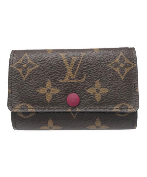 LOUIS VUITTON（ルイ ヴィトン）LOUIS VUITTON (ルイ ヴィトン) ミュルティクレ 6　キーケース ブラウンの古着・服飾アイテム