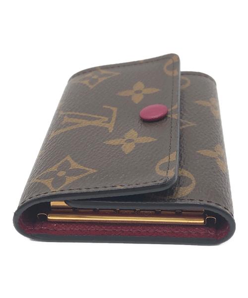 LOUIS VUITTON（ルイ ヴィトン）LOUIS VUITTON (ルイ ヴィトン) ミュルティクレ 6　キーケース ブラウンの古着・服飾アイテム