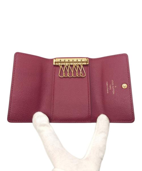 LOUIS VUITTON（ルイ ヴィトン）LOUIS VUITTON (ルイ ヴィトン) ミュルティクレ 6　キーケース ブラウンの古着・服飾アイテム