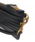 中古・古着 BALENCIAGA (バレンシアガ) キャッシュ ネックポーチ フラグメントケース ブラック：18000円
