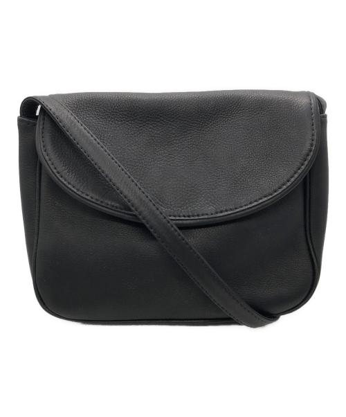 MR.OLIVE（ミスターオリーブ）MR.OLIVE (ミスターオリーブ) IMPERMA-LEATHER SHOULDER BAG ブラックの古着・服飾アイテム