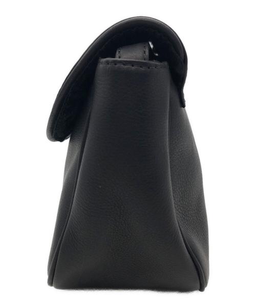 MR.OLIVE（ミスターオリーブ）MR.OLIVE (ミスターオリーブ) IMPERMA-LEATHER SHOULDER BAG ブラックの古着・服飾アイテム