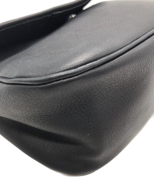 MR.OLIVE（ミスターオリーブ）MR.OLIVE (ミスターオリーブ) IMPERMA-LEATHER SHOULDER BAG ブラックの古着・服飾アイテム