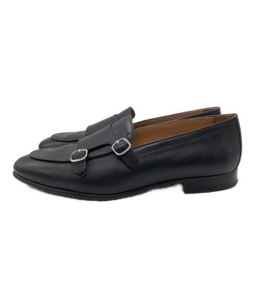 berwick（バーウィック）berwick (バーウィック) ダブルモンクストラップシューズ ブラック サイズ:SIZE 42の古着・服飾アイテム