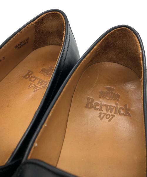 berwick（バーウィック）berwick (バーウィック) ダブルモンクストラップシューズ ブラック サイズ:SIZE 42の古着・服飾アイテム