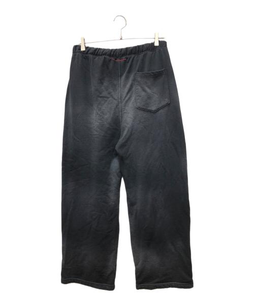 MOOJI MOOJI（ムージームージー）MOOJI MOOJI (ムージームージー) SWEAT 02 PANTS AGED ブラック サイズ:Lの古着・服飾アイテム