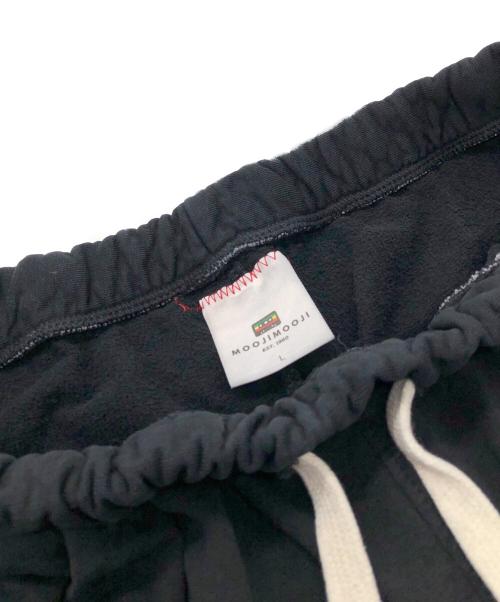 MOOJI MOOJI（ムージームージー）MOOJI MOOJI (ムージームージー) SWEAT 02 PANTS AGED ブラック サイズ:Lの古着・服飾アイテム