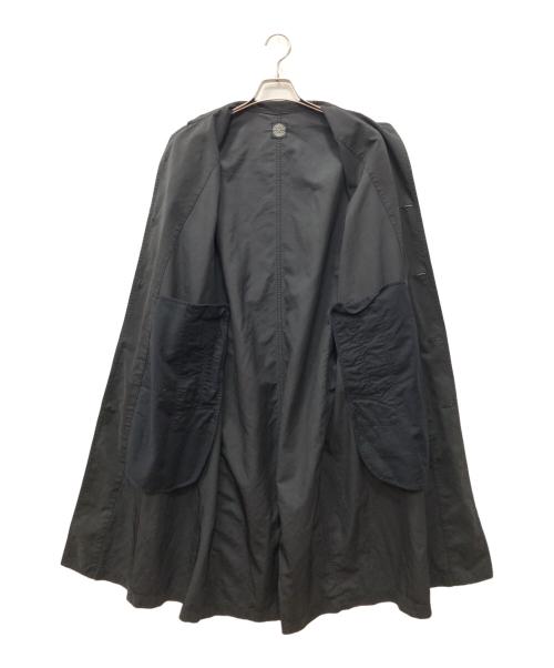 Porter Classic（ポータークラシック）Porter Classic (ポータークラシック) ウェザーコート ブラック サイズ:2の古着・服飾アイテム