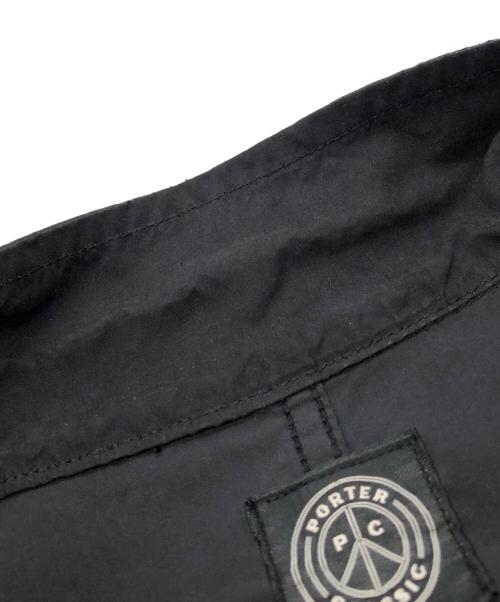 Porter Classic（ポータークラシック）Porter Classic (ポータークラシック) ウェザーコート ブラック サイズ:2の古着・服飾アイテム