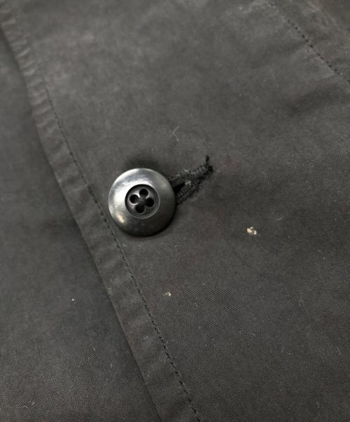 Porter Classic（ポータークラシック）Porter Classic (ポータークラシック) ウェザーコート ブラック サイズ:2の古着・服飾アイテム