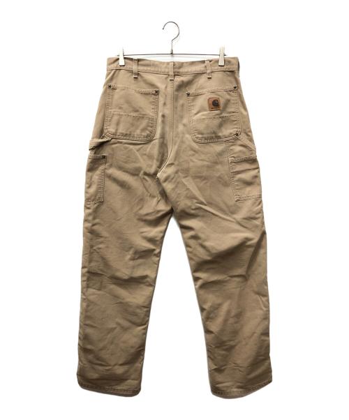 CarHartt（カーハート）CarHartt (カーハート) ダブルニーペインターパンツ ベージュ サイズ:33の古着・服飾アイテム
