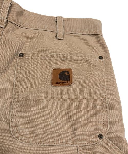 CarHartt（カーハート）CarHartt (カーハート) ダブルニーペインターパンツ ベージュ サイズ:33の古着・服飾アイテム