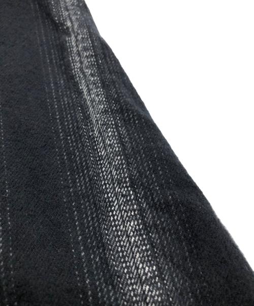 SUPREME（シュプリーム）SUPREME (シュプリーム) Stripe Flannel Zip Up Shirt グレー サイズ:Lの古着・服飾アイテム