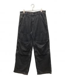 DIESEL（ディーゼル）の古着「D-SHIFT バギーデニムパンツ」｜ブラック