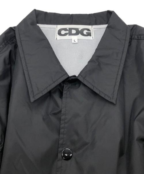 CDG（シーディージー）CDG (シーディージー) バックプリントコーチジャケット ブラック サイズ:SIZE Lの古着・服飾アイテム