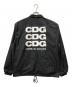 CDG (シーディージー) バックプリントコーチジャケット ブラック サイズ:SIZE L：16000円