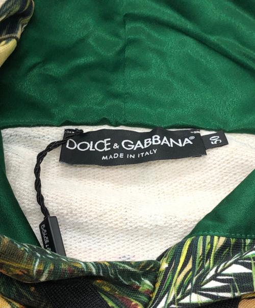 DOLCE & GABBANA（ドルチェ＆ガッバーナ）DOLCE & GABBANA (ドルチェ＆ガッバーナ) tropical king プリントパーカー グリーン サイズ:SIZE 50 未使用品の古着・服飾アイテム