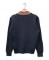 BOTTEGA VENETA (ボッテガベネタ) ジャガードカラーニット ネイビー サイズ:SIZE L：30000円