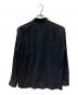ISSEY MIYAKE MEN (イッセイミヤケメン) シワ加工バンドカラーシャツ ブラック サイズ:SIZE 3：15000円