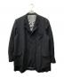 COMME des GARCONS HOMME PLUS（コムデギャルソンオムプリュス）の古着「90’S 3Bテーラードジャケット」｜ブラック